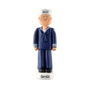 Personalized US Navy Ornaments, US Navy Gift, Navy Ornament, Navy Officer Ornament, Christmas Ornament, Christmas Tree Decor, Xmas Gift