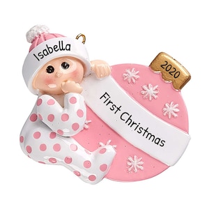 Baby Mädchen erste Ornament - Spezielle Ornament für Baby Mädchen