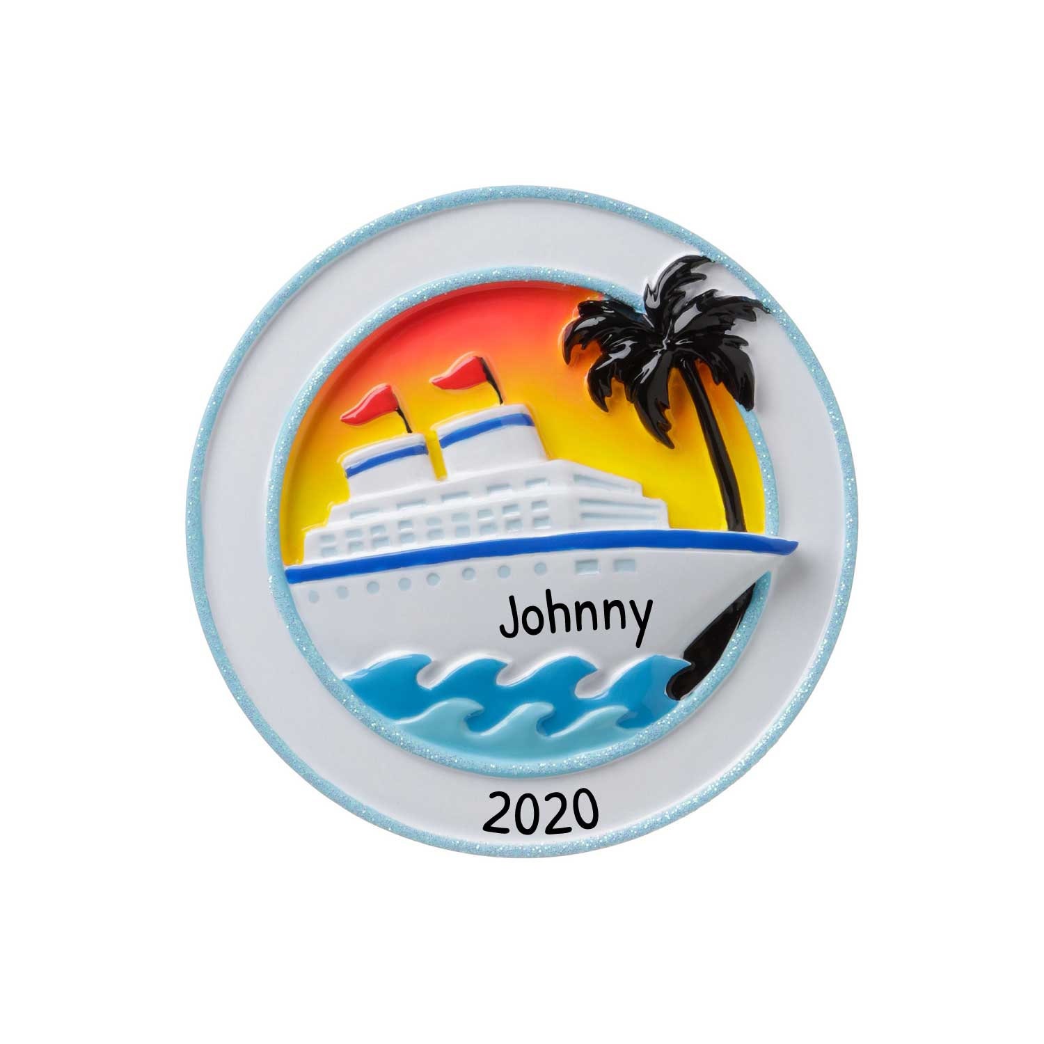 cruise ship ornament