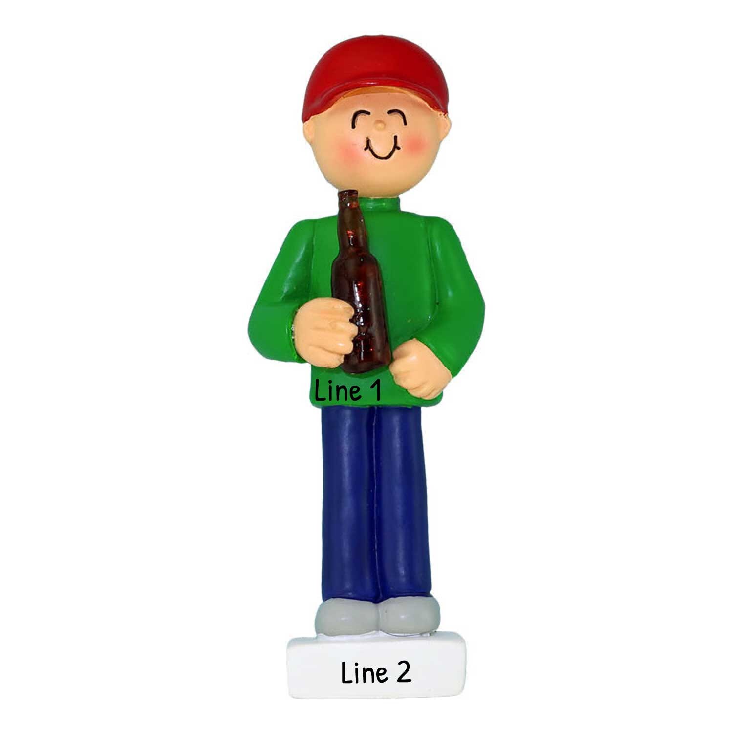 Personalized Beer Ornaments for Christmas Tree Beer Etsy UK