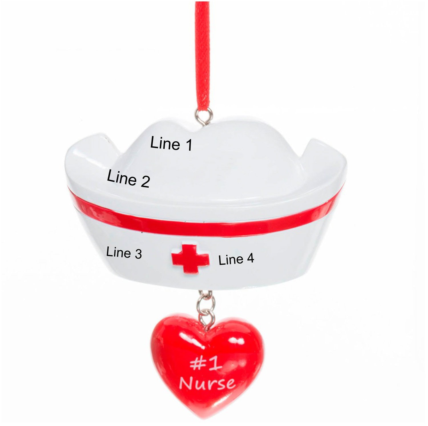 Personalized Nurse Ornament Nurse Christmas Ornament Custom Etsy