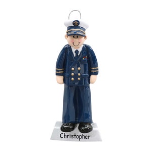 Personalized US Navy Christmas Ornaments - US Navy Products, Navy Officer Ornament - Navy Officer - Free Customization