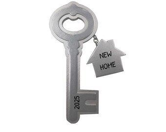 My First Apartment Ornament - New House Hanging Charm - Personalized Gift For New Home Gift and Keepsake | Free Customization with Gift Box