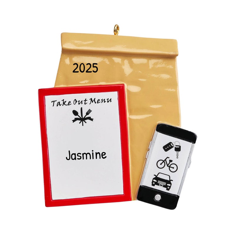 Personalized Take Out Ornament