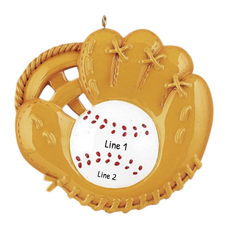 Hat 4.5x2.75 Personalized Baseball Ornament Baseball Christmas Ornament Custom Baseball Ornament,Sports Ornament,Gift for Baseball Boy