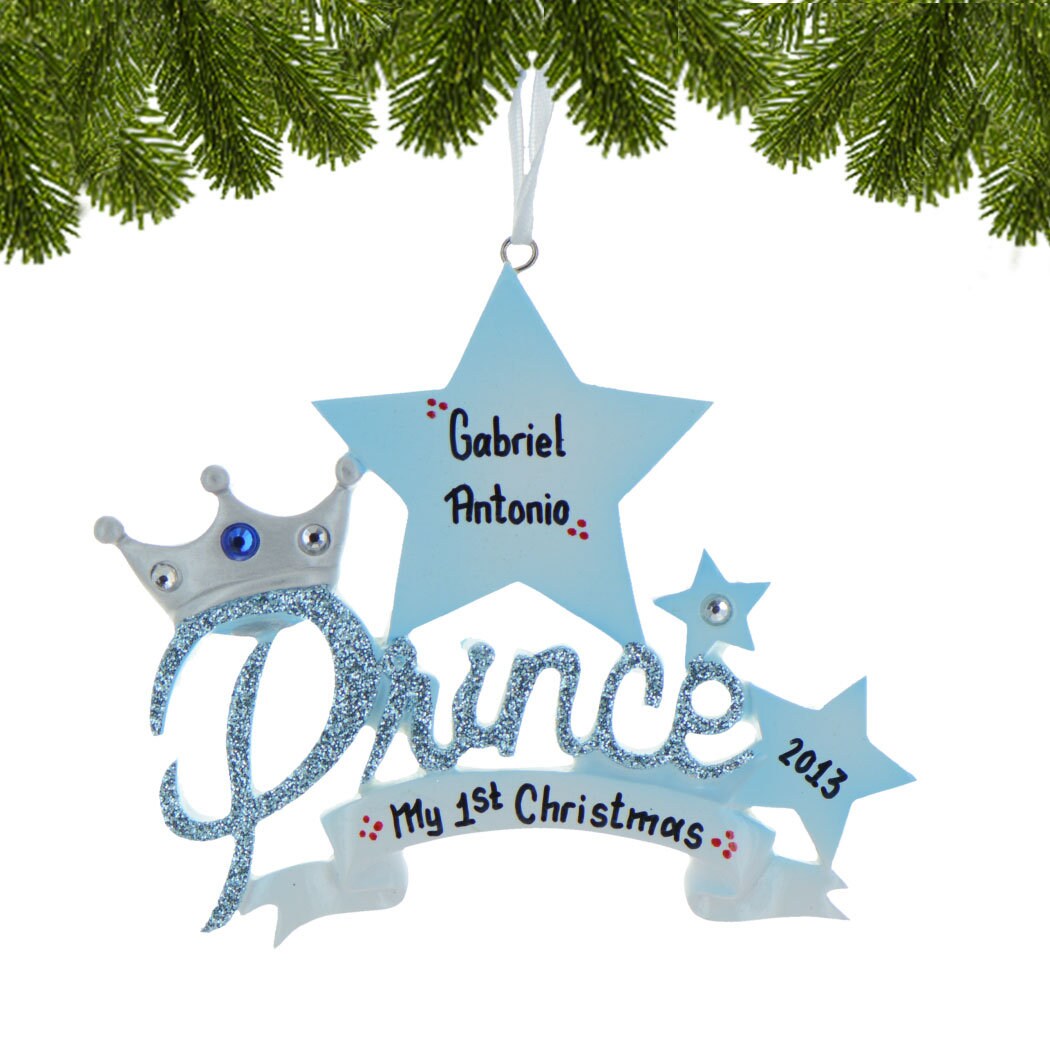Prince Christmas Ornament 