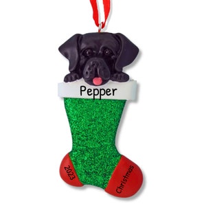 Black Labrador Retriever Ornament, Custom Black Lab Trinket, Black Lab Gift, Labrador Ornament, Lab Ornament, Black Retriever Ornament Gift