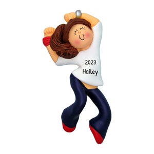 Tänzer Ornament, personalisierte Tanz Ornament, Hip Hop Tanz Ornament, Jazz Dance Ornament, Mädchen tanzen Ornament, Dance Lover Geschenk, Zumba Geschenk
