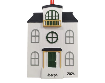 Personalized New Home Ornament, Housewarming Gift, 3D Doll House Ornament, Custom New Home Ornament, New House Ornament, New Home Gift