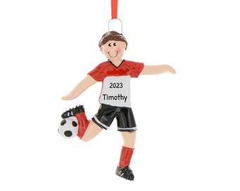 Soccer Ornament Boy