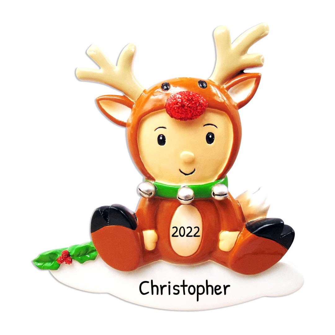 Personalized Toddler Christmas Ornament 2023 Baby Christmas Ornament