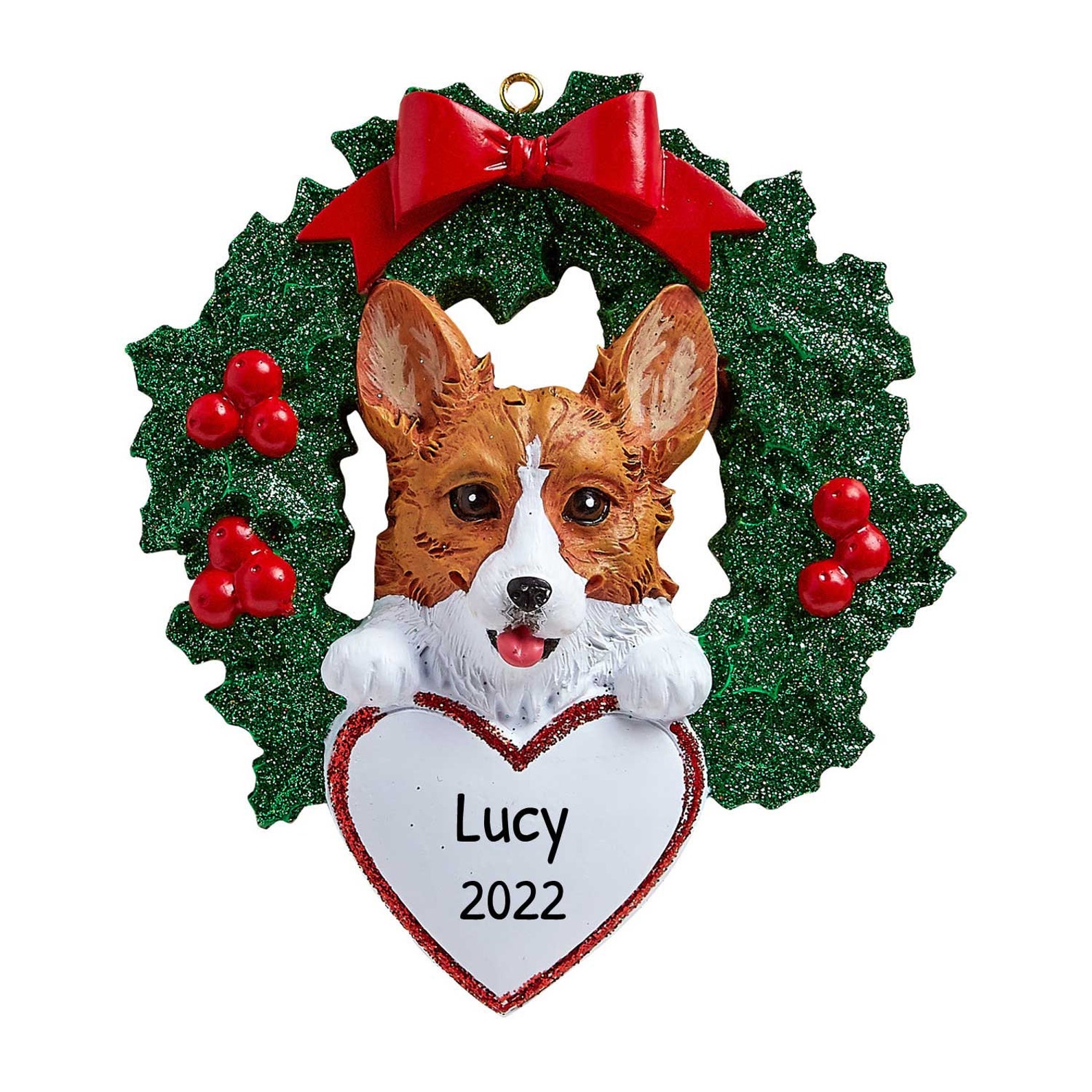 Personalized Pet Ornaments 2022 Dog Christmas Ornaments Etsy