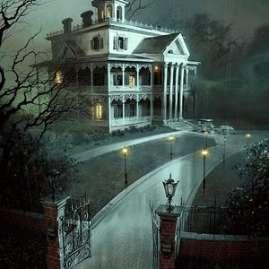Haunted Mansion-Inspired Cross Stitch Pattern