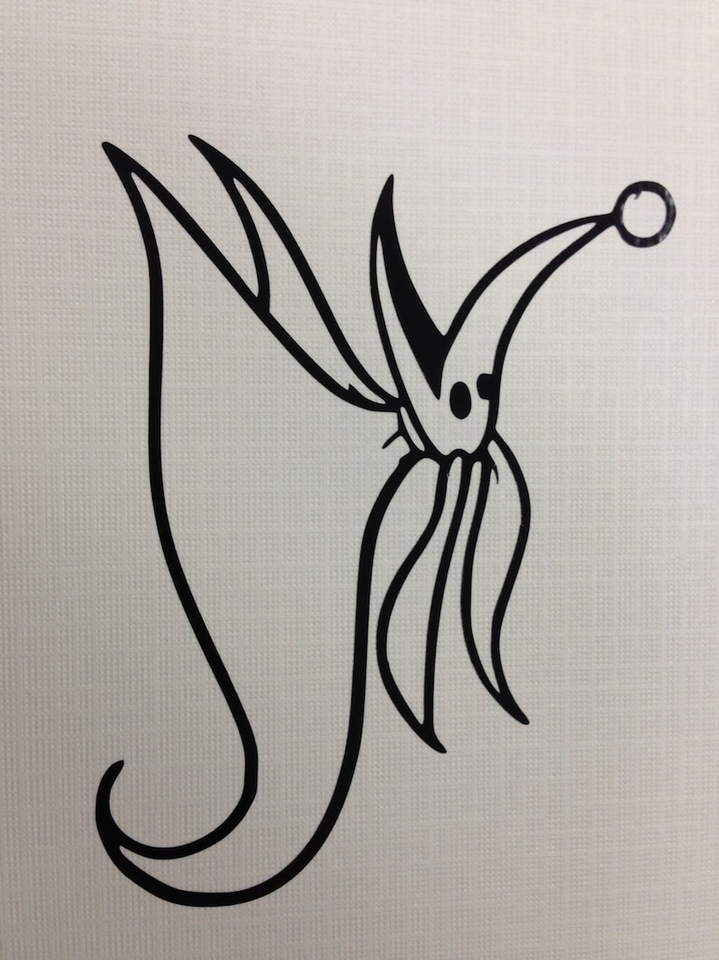 Zero Nightmare Before Christmas Inspired Decal | Etsy