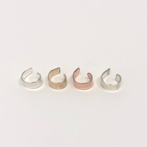 Solid 9k gold Ear Cuff Plain