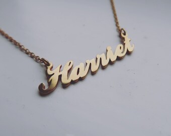Personalised Necklace, Bespoke Pendant,  Sterling Silver Jewellery, Customised Gold Jewelry, Unique Design, Personalisation Necklaces