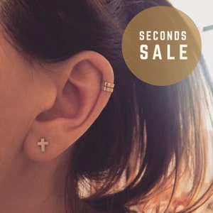 DISCOUNTED Ear Cuff Sterling Silver or 9ct Gold Ear Cuff SECONDS SALE