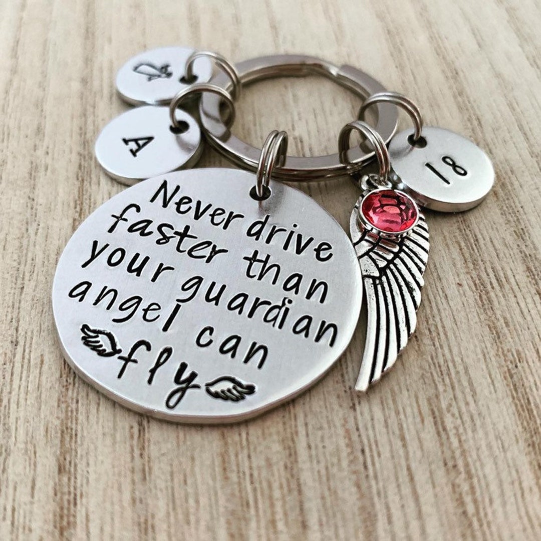 New Driver Keyring, Drive Safe Keyring, 17th Birthday Gifts, 18th