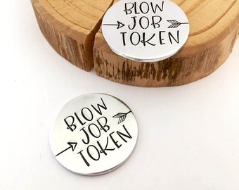 Boyfriend Gift, Blow Job Love Token, Gifts for Valentines Day, Naughty Gifts for Groom, Husband, Sexy Game Toys, Adult Rude Present, Funny