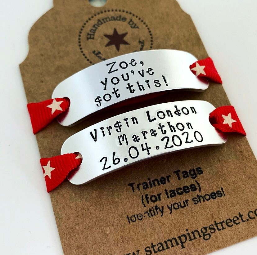 Trainer Tags Shoe Tags Running Gift Marathon Runner Gift Etsy UK