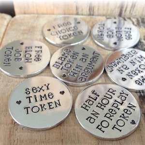 Love Tokens, Boyfriend Gift, Gifts for Groom, Gifts for Valentines Day, Gifts for Husband, From Wife, Wedding Day Gifts, Rude Gifts, Funny