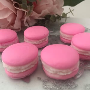 6 x Gorgeous scented wax melt macaroons - not tested on animals - Vegan friendly - 70 scents