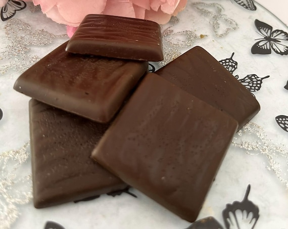 Mint Chocolate thins/Turkish Delight thins type wax Melt melts highly scented -  strong smelling - vegan - bakery wax melts