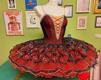 Professional pancake tutu, Kitri Don Quixote, ballet dress