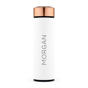 Personalized Water Bottle Custom Name Personalized Insulated Water Bottle Bridesmaid Gift Groomsman Gift Destination Wedding Favor image 2