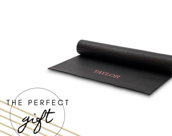 Estera de yoga personalizada - Estera de yoga personalizada - Regalo de fitness - Regalo de entrenamiento en casa - Gimnasio en casa - Regalo para amantes del yoga - Regalo de salud y fitness