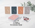 Personalized Playing Cards - Monogram Playing Cards - Wedding Playing Cards - Personalized Wedding Favor - Custom Card Deck - Party Favors product logo