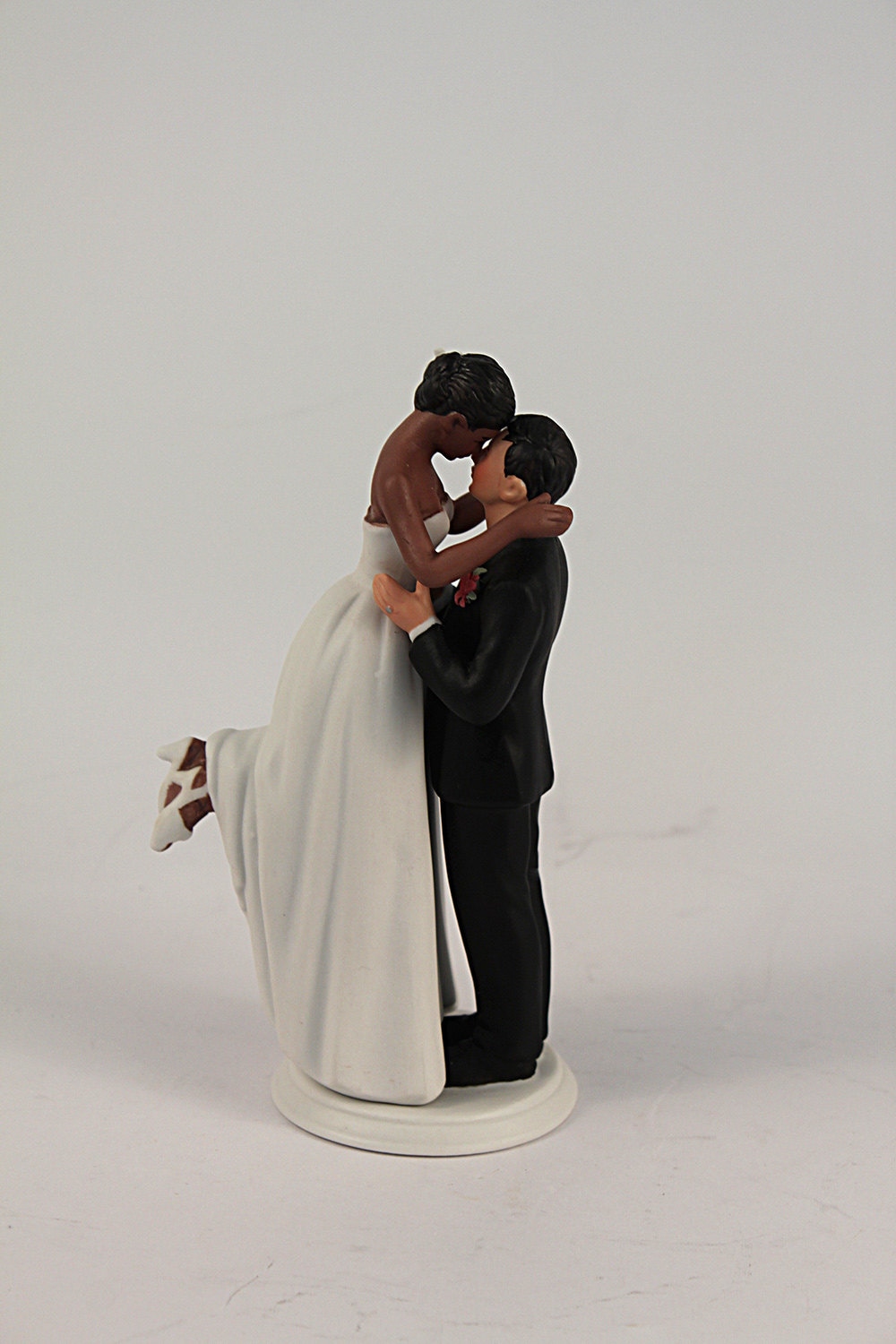 True Romance Personalized Bride and Groom Wedding Cake Toppers - Asian ...