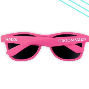 Personalized Sunglasses - Pink Sunglasses - Best Friends - Birthday - Custom Sunglasses - Personalized Gift - Gifts for Her - Vacation