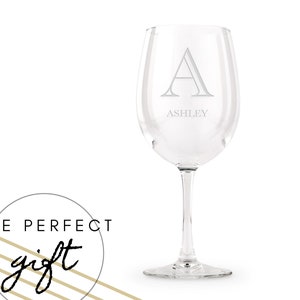 Gepersonaliseerde wijnglas - aangepaste kerstcadeau - wijnliefhebber cadeau - gastvrouw cadeau - kousvuller - haar verjaardagscadeau - gepersonaliseerd cadeau