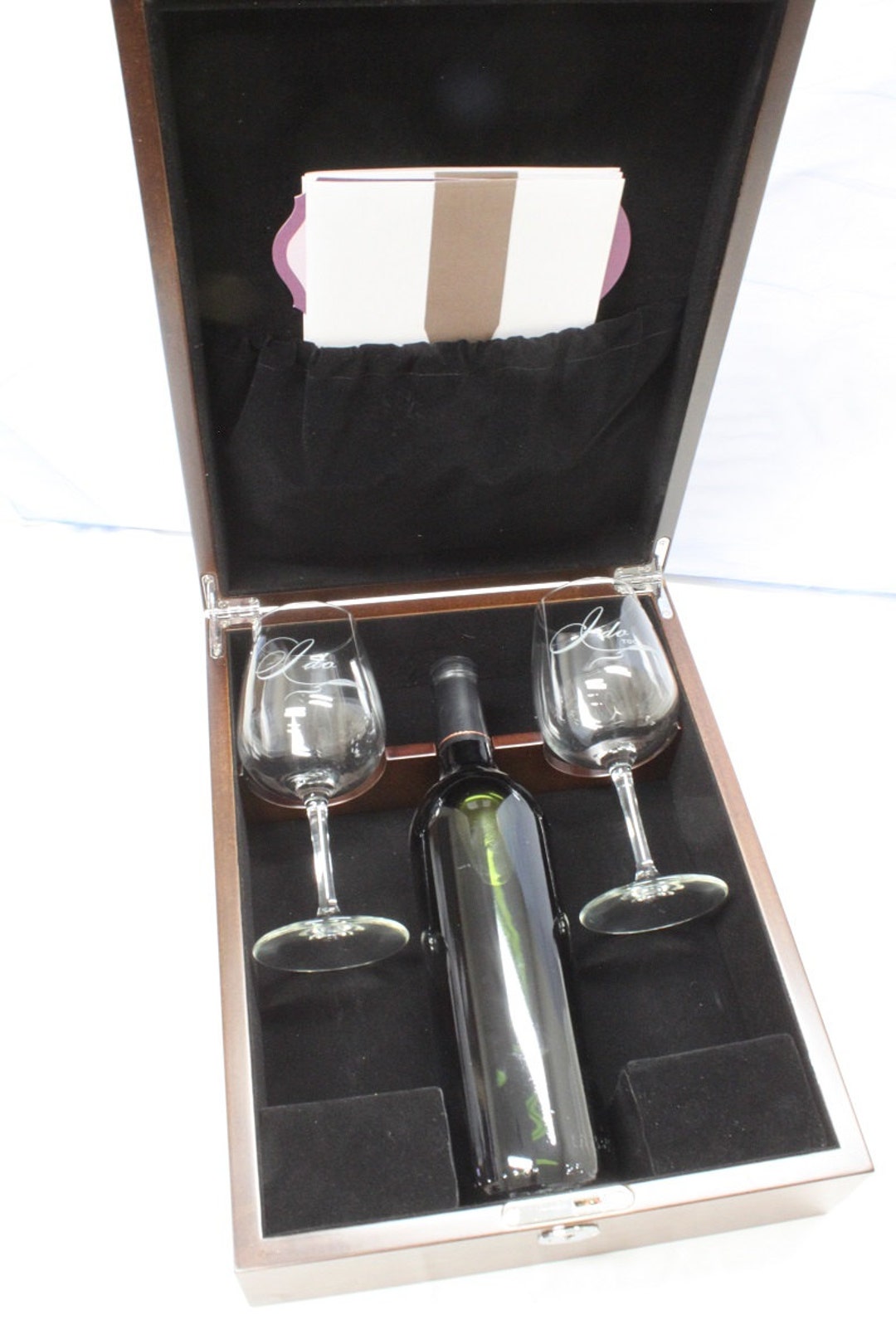 Wine Box Wedding Ceremony Set Wedding Unity Ceremony Personalized