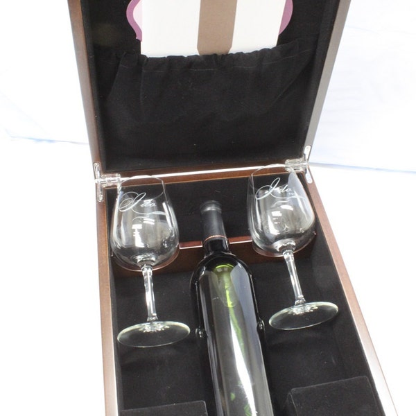 Wein Box Hochzeitszeremonie Set - Hochzeit Einheitszeremonie - Personalisierte Hochzeit Einheitszeremonie - Liebesbriefzeremonie - Romantische Hochzeit