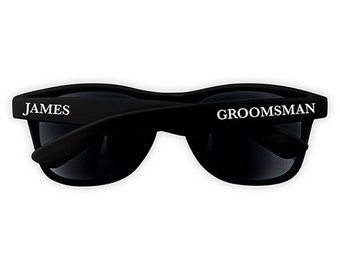 Personalized Sunglasses - Black Sunglasses - BFF - Cool - Custom Sunglasses - Personalized Gift - Men's Gifts - Vacation