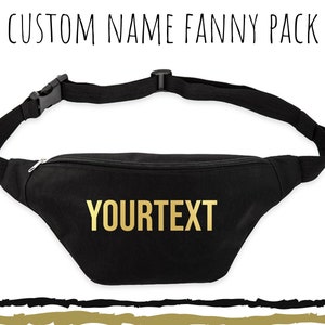 Personalized Fanny Pack - Bachelorette Party Belt Bag - Bridesmaid Gift - Birthday Gift - Girls Trip - Custom Fanny Pack - Bachelor Party