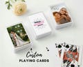 Custom Playing Cards - Personalized Playing Cards With Your Design  - Custom Photo Gift - Wedding Playing Cards - Personalized Party Favors product logo