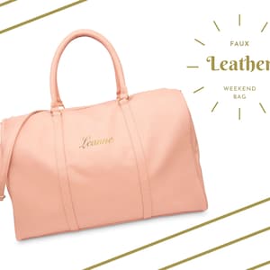 Personalized Duffle Bag - Bridesmaid Gifts - Monogram Weekender Bag - Bridesmaid Proposal - Bridesmaid Bag Personalized - Women Duffle Bag