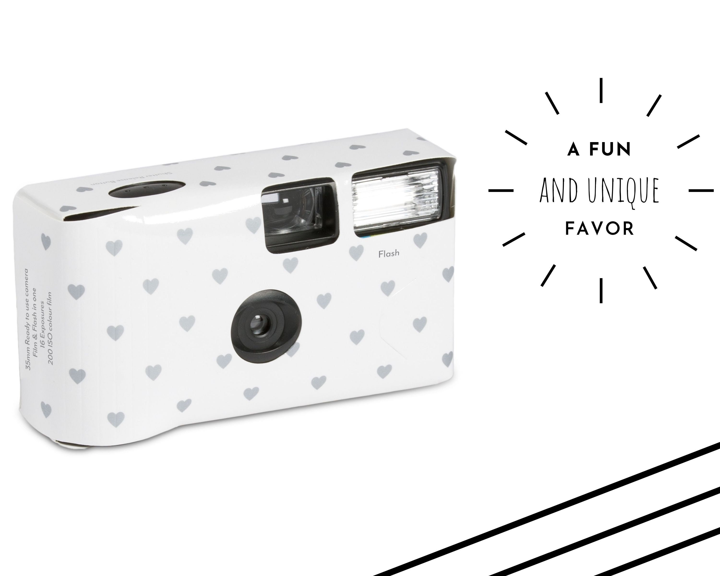 Disposable Camera 24 Exposure Film, Bachelorette Party Favor, Bridesmaid  Gift, Wedding Favor, Photo Booth Prop, Instant Camera 