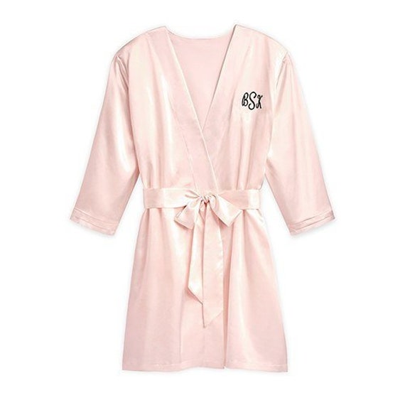 pink kimono dressing gown