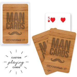 Faveur de mariage personnalisée - cartes à jouer personnalisées - cadeau de garçon d'honneur - enterrement de vie de jeune garçon - cadeau meilleur homme - enterrement de vie de jeune fille - cadeau de marié - accessoire photo