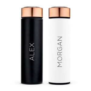 Personalized Water Bottle Custom Name Personalized Insulated Water Bottle Bridesmaid Gift Groomsman Gift Destination Wedding Favor image 6