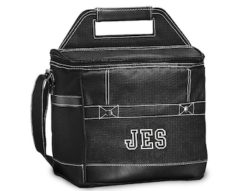 Black Cooler - Personalized Cooler Bag - Black Cooler Bag - Custom Cooler Bag - Bachelor Party - Camping - Birthday Present - Tailgate