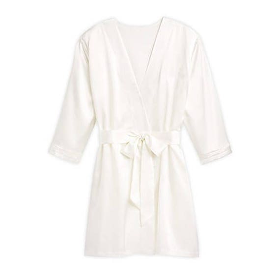 Personalized White Kimono Robe Size 1XL/2XL White Kimono Etsy