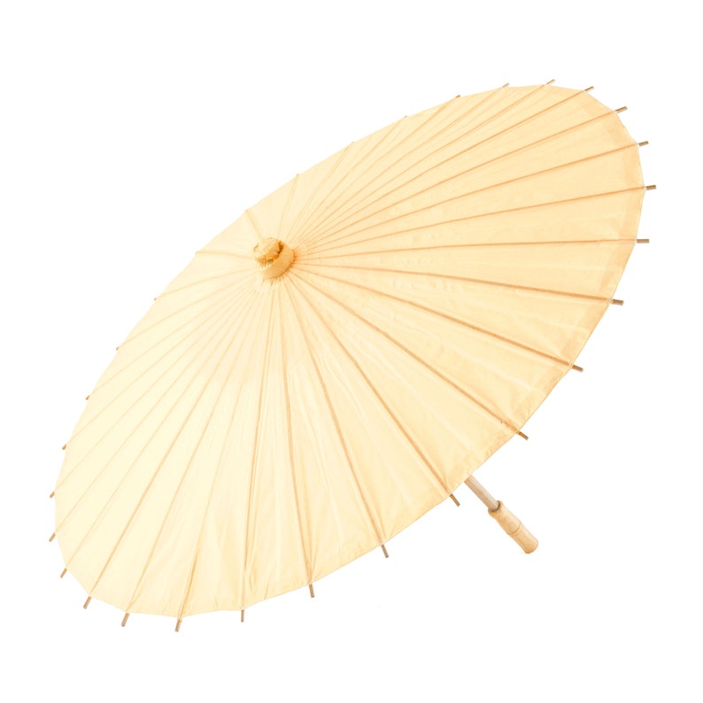 32 Paper Parasols for Wedding Pictures Outdoor Wedding Ceremony Beach Wedding Paper Umbrella Sun Umbrella 12 Colors to Pick From zdjęcie 8