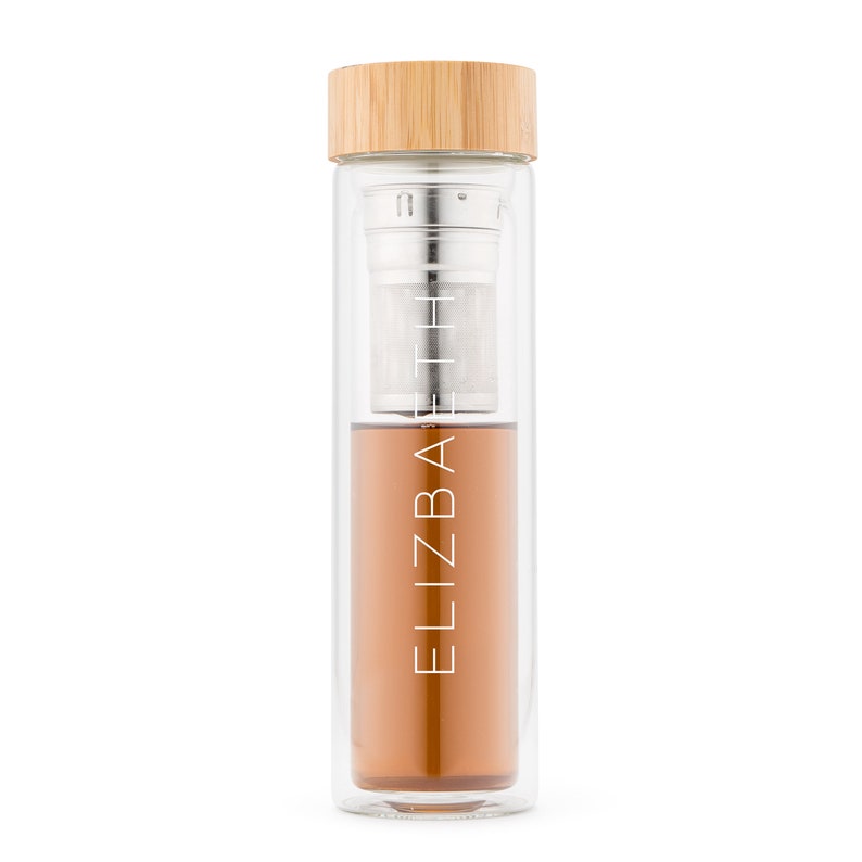 Personalized Tea Infuser - Glass Tea Infuser - Bridesmaid Proposal ...