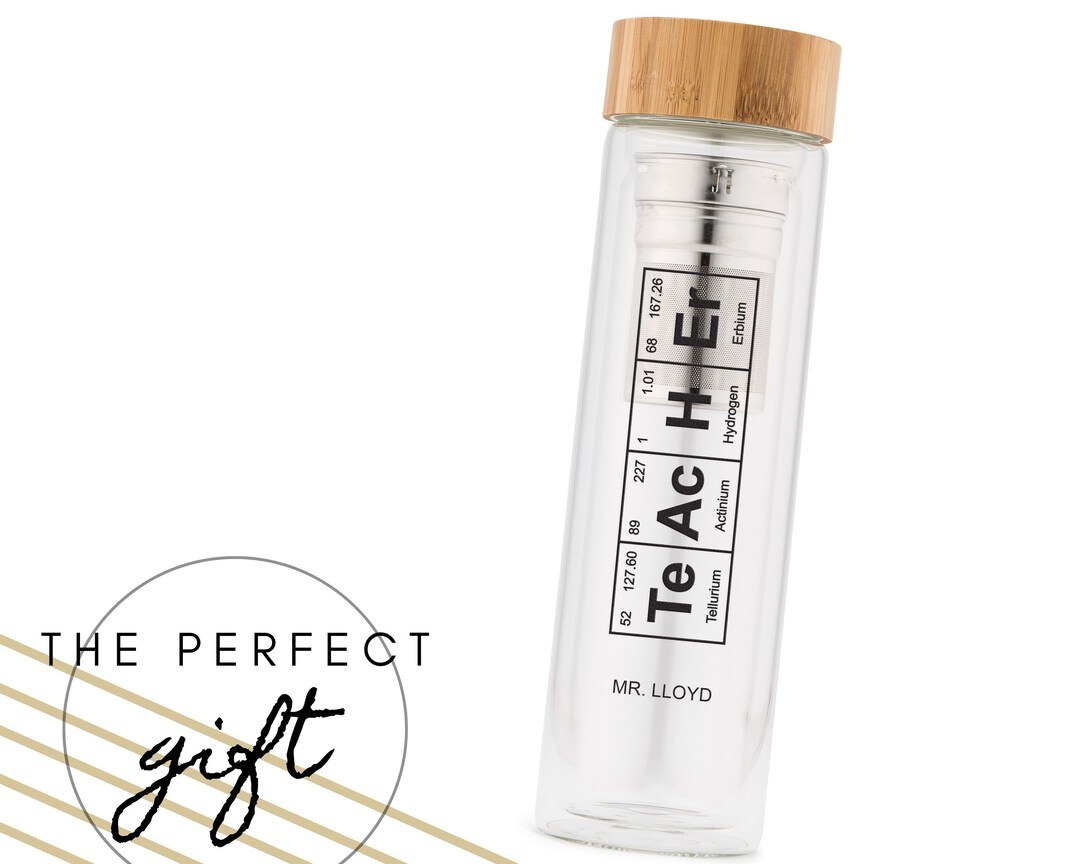 Personalized Tea Infuser - Glass Tea Infuser - Reusable - Tea Travel ...