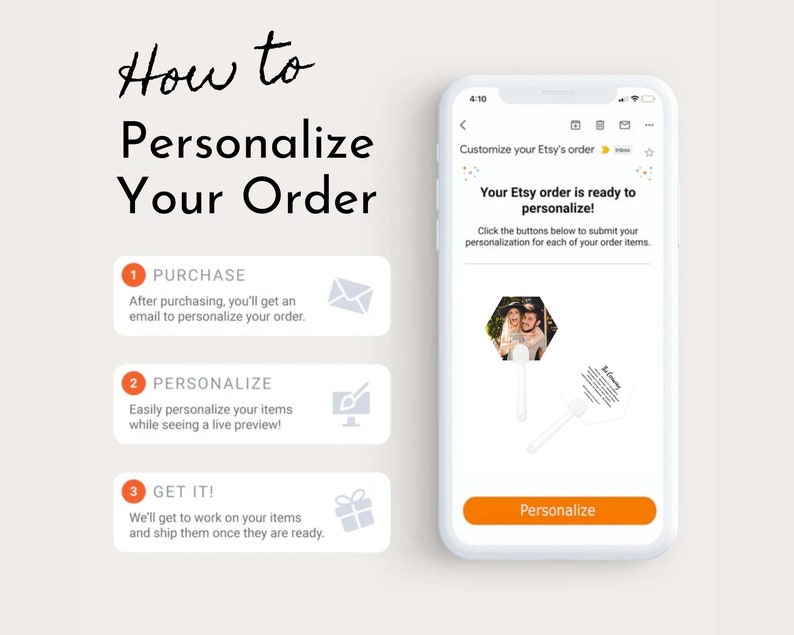 How To Personalize Your Order - Purchase, Personalize, Get It!